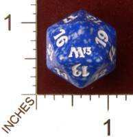 Spindown Dice (D-20) - Magic 2013 (M13) - Blue