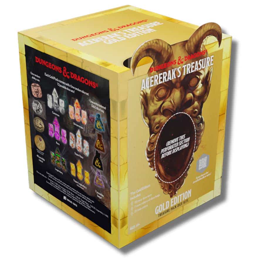 Acereraks Treasure Packs - Gold Edition Box