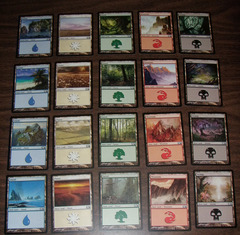 Magic 2010 Basic Land Set