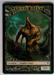 Token - Zombie Giant - Crimped