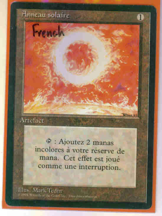 Sol Ring (French)