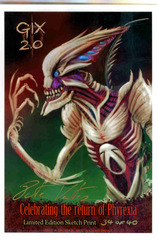 Gix - Limited Edition Sketch Print #34/40 - SIGNED