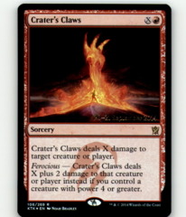 Crater's Claws - KTK Prerelease