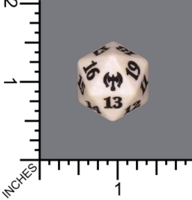 Spindown Dice (D-20) - Kaldheim (White)