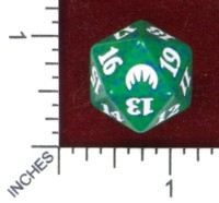 Spindown Dice (D-20) - Magic Origins (Green)