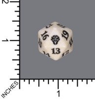 Spindown Dice (D-20) - Dominaria United (White)