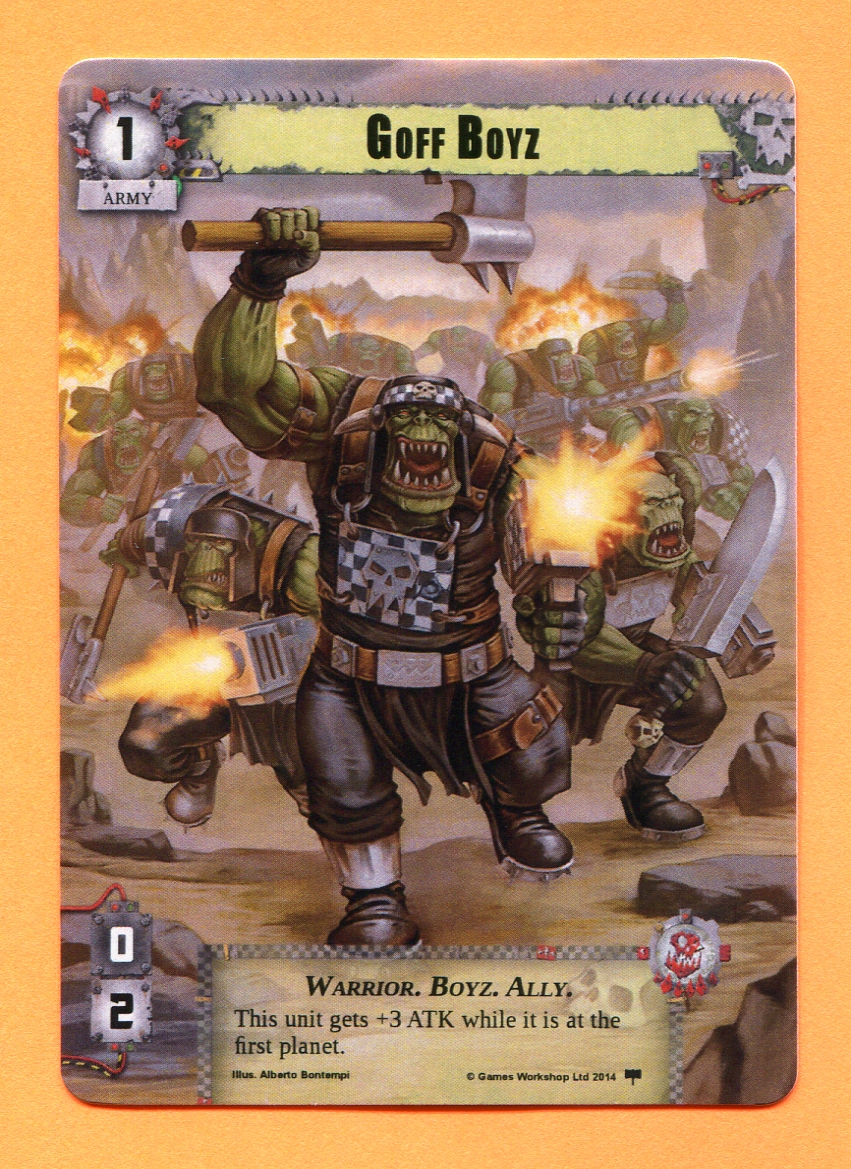 Warhammer 40K Conquest LCG - Goff Boyz