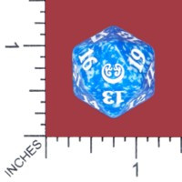 Spindown Dice (D-20) - Kaladesh (Blue)