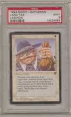 Land Tax (Legends) - PSA MINT 9