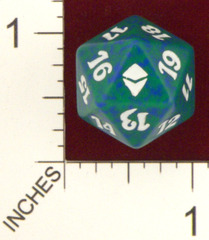 Spindown Dice (D-20) - Zendikar (Green)