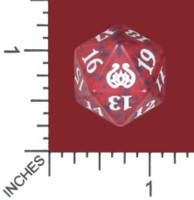 Spindown Dice (D-20) - Aether Revolt (Red)