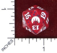 Spindown Dice (D-20) - Magic Origins (Red)