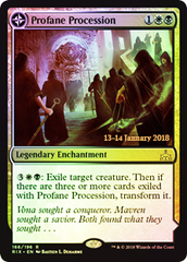 Profane Procession // Tomb of the Dusk Rose - Foil - Prerelease Promo