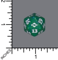 Spindown Dice (D-20) - Modern Horizons 2 (Green)