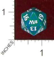 Spindown Dice (D-20) - Magic 2015 (M15) - Green