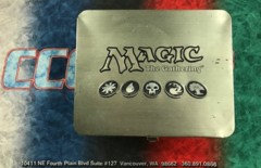 Deckmasters Garfield VS Finkel Card Box / Tin with plastic insert