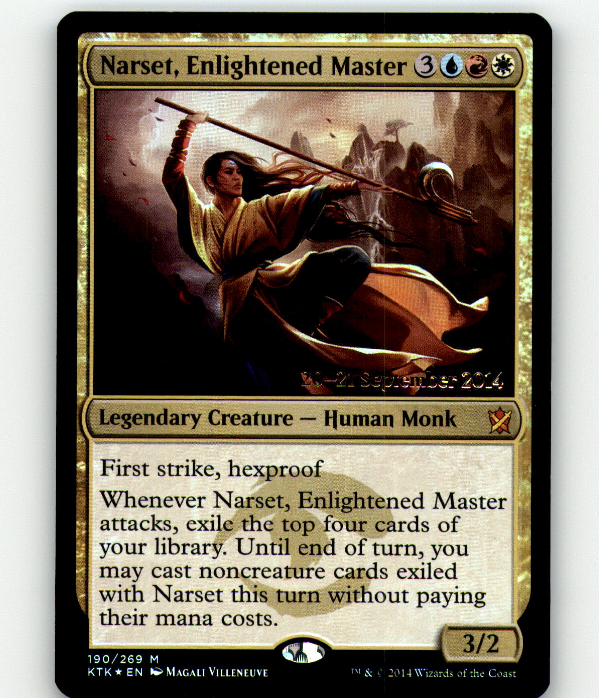 Narset, Enlightened Master - KTK Prerelease