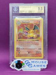 Charizard (Base Set 1st Ed Shadowless) - BGS GEM MINT 9.5