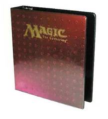 Red Mana Symbols 3-Ring Binder