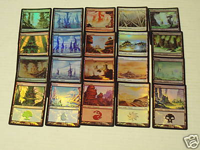 Mirrodin Basic Land Set