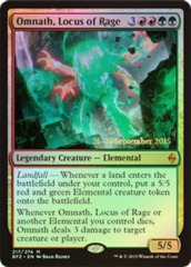Omnath, Locus of Rage - Foil - Prerelease Promo