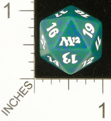 Spindown Dice (D-20) - Magic 2012 (M12) - Green