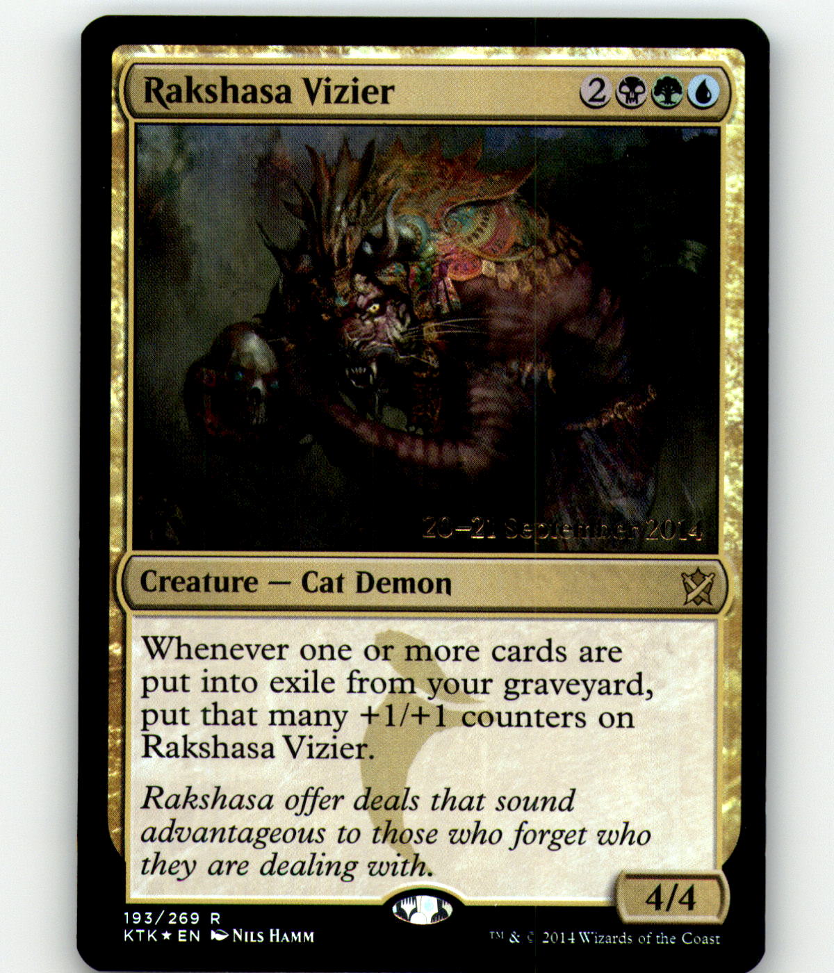Rakshasa Vizier - KTK Prerelease