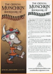 Munchkin: Braaaaaaaains! Bookmark