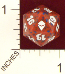 Spindown Dice (D-20) - Zendikar (Red)