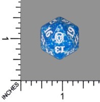 Spindown Dice (D-20) - Dominaria (Blue)