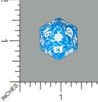 Spindown Dice (D-20) - Ixalan (Blue)