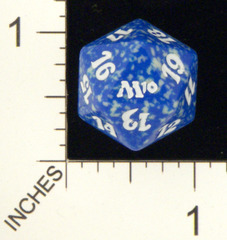 Spindown Dice (D-20) - Magic 2010 (M10) - Blue