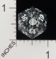 Spindown Dice (D-20) - Shards of Alara (Black)