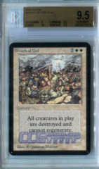 Wrath of God (Alpha) - BGS GEM MINT 9.5 (w/10 sub)