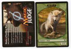 Token - Wolf (Innistrad Prerelease - Judge)