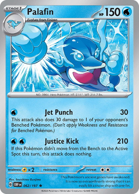 Palafin - 062/197 - Non-Holo Promo (Theme Deck Exclusive)