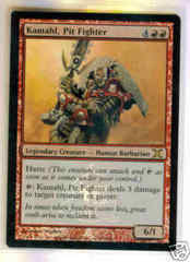 Kamahl, Pit Figher - 15th Anniversary (Sealed w/20 glossy Lands)