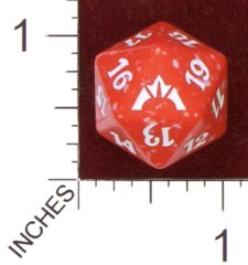 Spindown Dice (D-20) - Gatecrash - Boros (Red/White)