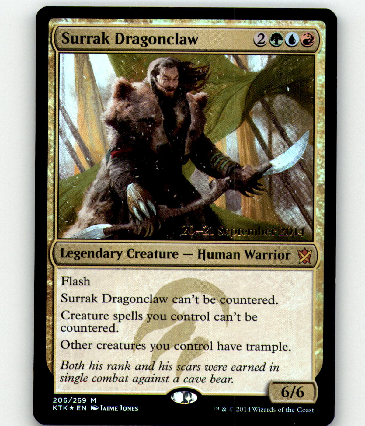 Surrak Dragonclaw - KTK Prerelease