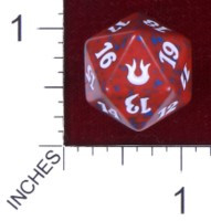 Spindown Dice (D-20) - Born of the Gods (Red)