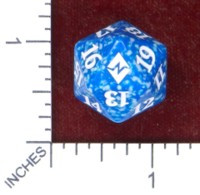 Spindown Dice (D-20) - Battle for Zendikar (Blue)