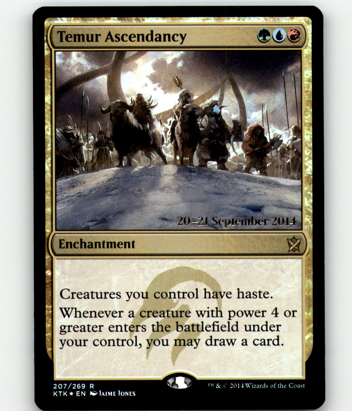 Temur Ascendancy - KTK Prerelease