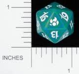 Spindown Dice (D-20) - Morningtide (Green)