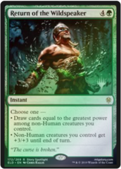 Return of the Wildspeaker - Foil - Promo Pack