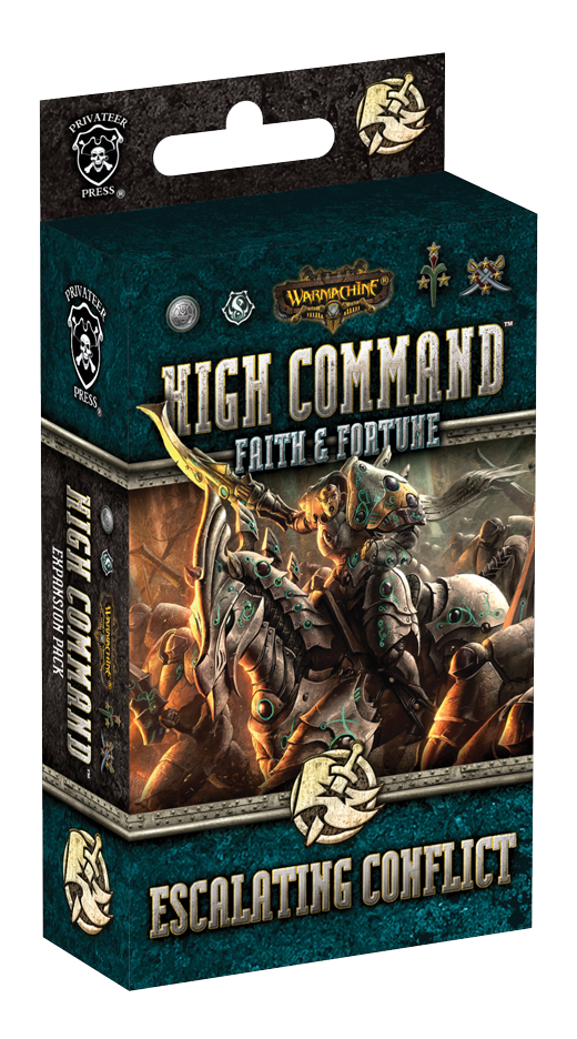 Warmachine: High Command Faith & Fortune: Escalating Conflict Expansion