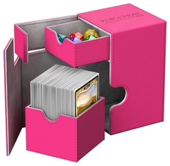 Ultimate Guard Flip'N'Tray Deck Case 100+ Standard Size Xenoskin Pink