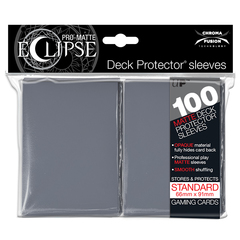 Ultra Pro - Sleeves: PRO-Matte Eclipse Standard Deck Protector Sleeves Grey
