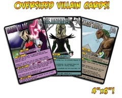 SENTINELS OF THE MULTIVERSE: OVERSIZED VILLAIN CARDS