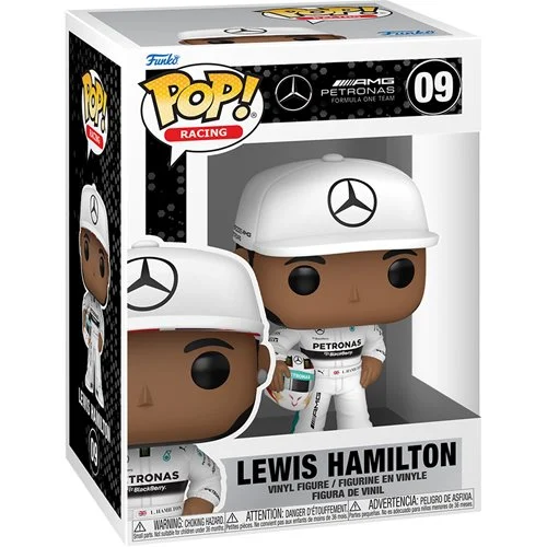 Formula 1 Lewis Hamilton with Helmet Funko Pop! Vinyl Figure #09