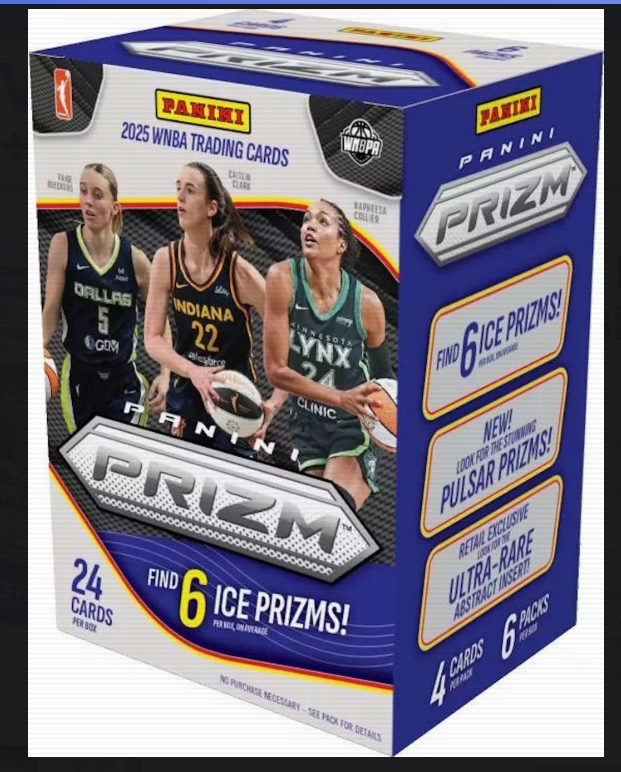 2025 Panini Prizm WNBA Basketball Blaster Box (Ice Prizms!)